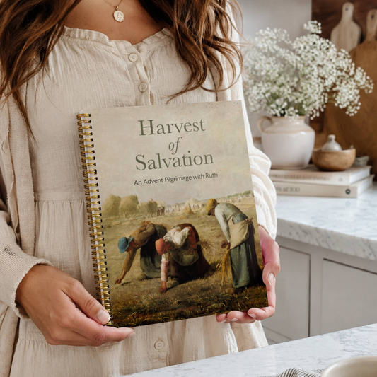 Harvest of Salvation: An Advent Pilgrimage with Ruth spiral-bound journal